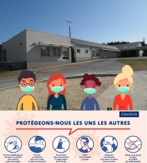 Extension de l'arrêté préfectoral concernant le port du masque obligatoire aux abords des établissements scolaires