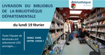 Livraison de 250 ouvrages à la bibliothéque de Noyal